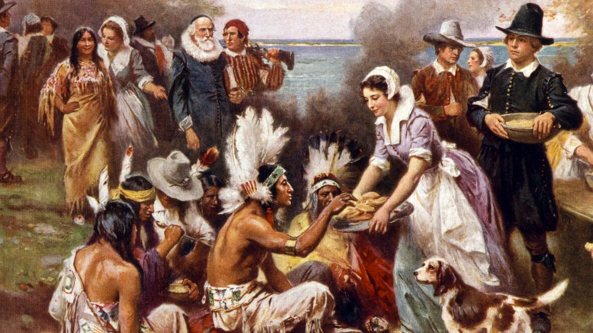 La fecha recuerda la primera cosecha que obtuvieron los primeros peregrinos británicos en 1621, luego de un duro invierno, y el banquete que compartieron durante tres días con los nativos Wampanoag (Foto: Getty Images)
