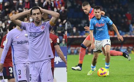 Barcelona se enfrentará al Napoli del 'Chucky' Lozano en la Europa League; así quedó el sorteo