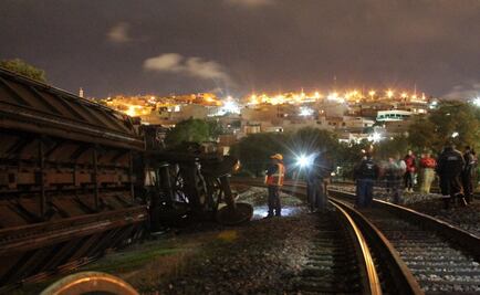 Descarrila tren carguero en Zacatecas por tercera ocasión