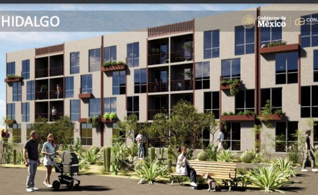 Conavi presenta los modelos que tendrán las casas del Programa Nacional de Vivienda para el Bienestar. Foto: Especial