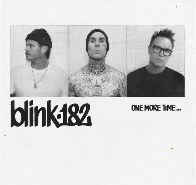 El nuevo álbum de Blink-182 se titula "One  more time"; se trata de su novena producción discográfica.
Foto: Instagram, vía @blink182