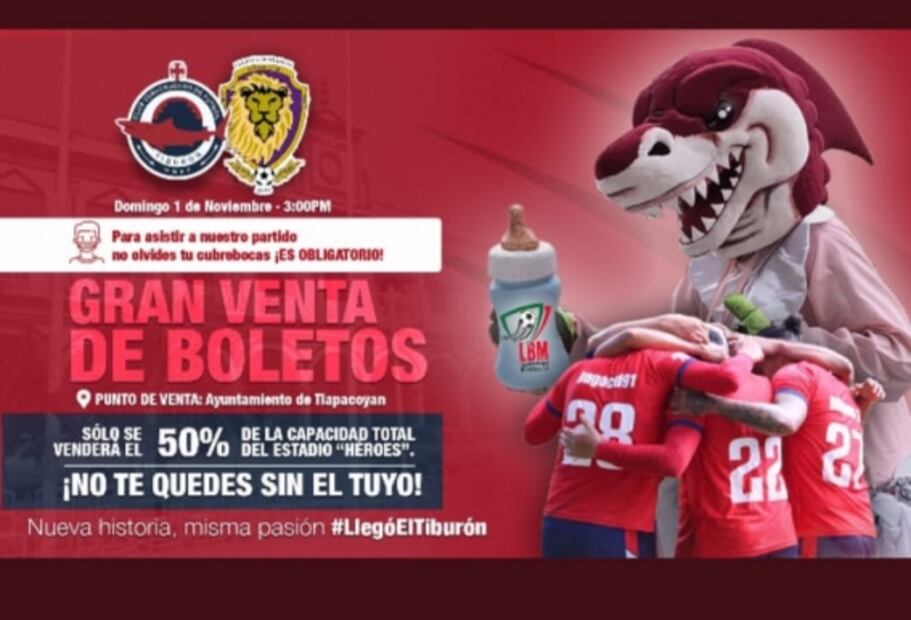 Liga de Balompié Mexicano, foco de contagio en Veracruz