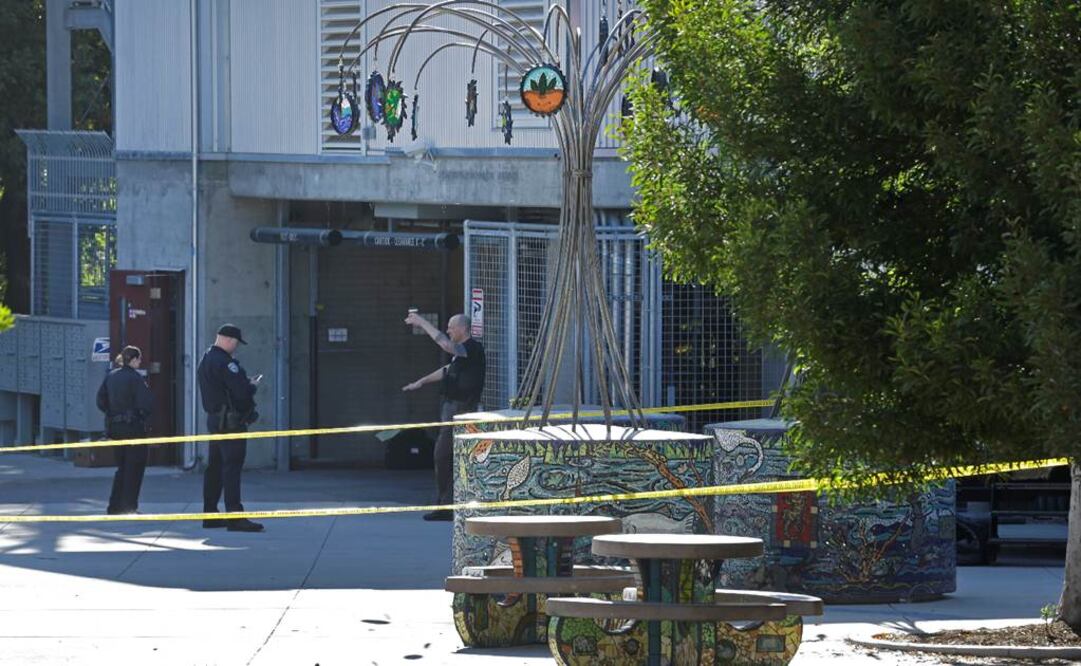 Madyson desapareció el domingo por la tarde del Tannery Arts Center, donde vivía con su madre. La vieron por última vez cuando andaba en su nuevo monopatín blanco en el patio   Foto: AP