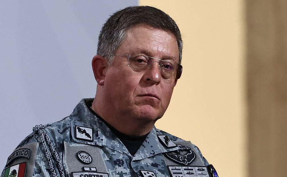 El general Hernán Cortés Hernández, comandante de la Guardia Nacional, reportó una reducción de 27% en el delito de robo en carreteras, y destacó las acciones implementadas en cuanto a vigilancia en las vías federales con el operativo Balam. Foto: Berenice Fregoso / EL UNIVERSAL