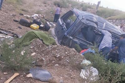 Vuelca camioneta en Zacatecas; fallecen tres migrantes