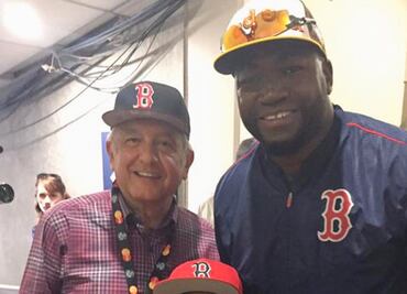 AMLO felicita a "Big Papi" por ser inducido al Salón de la Fama de las Grandes Ligas