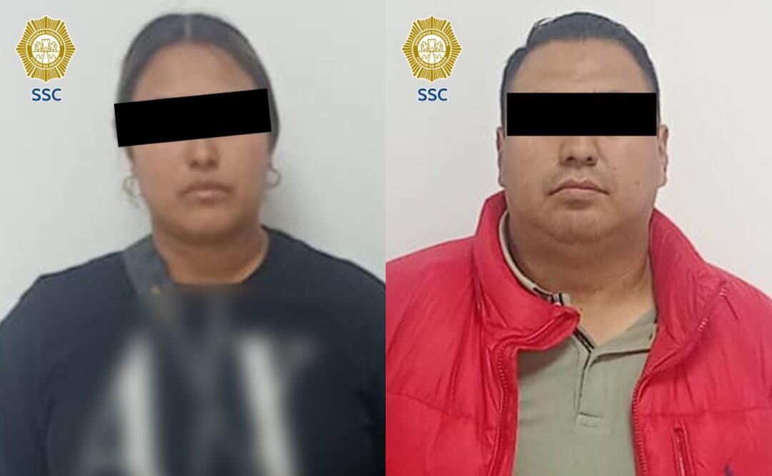 Capturan a hombre y mujer presuntamente vinculados con el asesinato de un abogado y su pareja en su domicilio en Lindavista.
Foto: Especial.