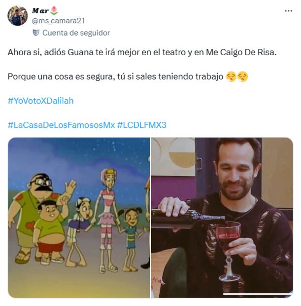 Memes de La Casa de Los Famosos 2025. Foto: X