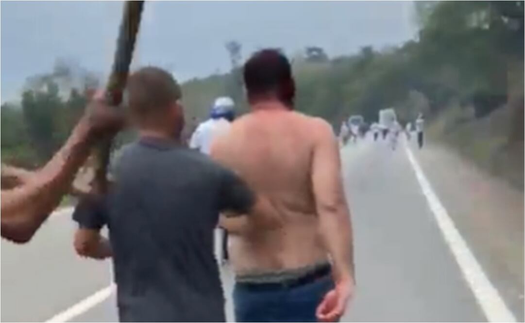 VIDEO: Hinchas del Palmeiras y Cruzeiro se enfrentaron con machetes y navajas / FOTO: ESPECIAL