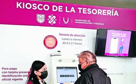 Aumentan 16.5% ingresos de la CDMX