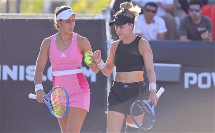 Renata Zarazúa se despide del Mérida Open AKRON 2025; perdió en dobles junto a María Lourdes Carle