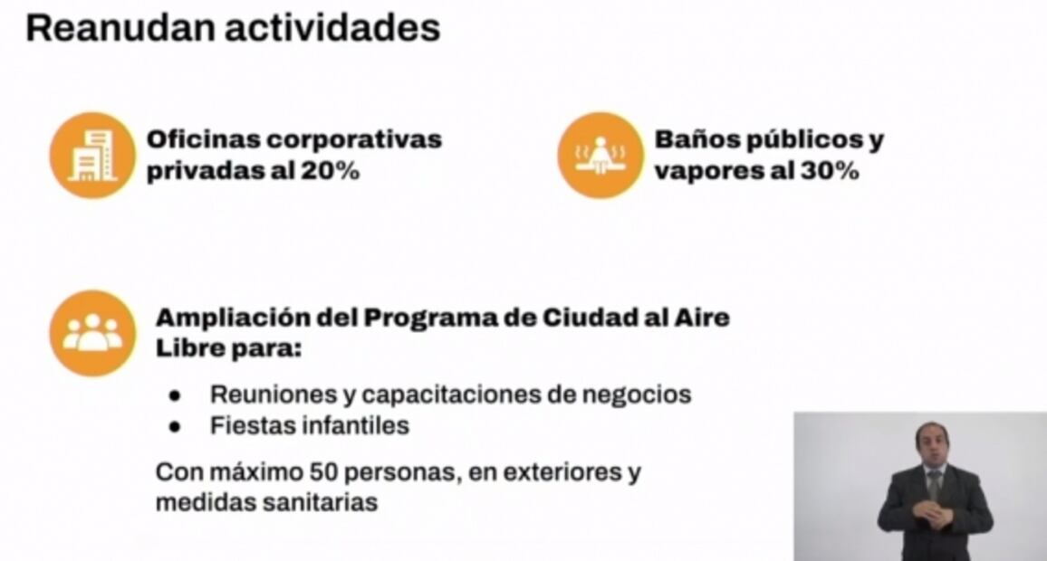 CDMX mantiene semáforo naranja “hacia el amarillo”