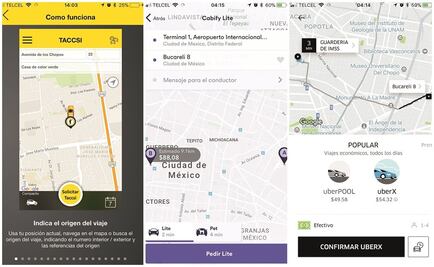 Apps dan servicio sin permiso de la Semovi