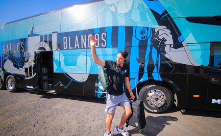 Querétaro viajó escoltado por la Guardia Nacional para enfrentar al Necaxa