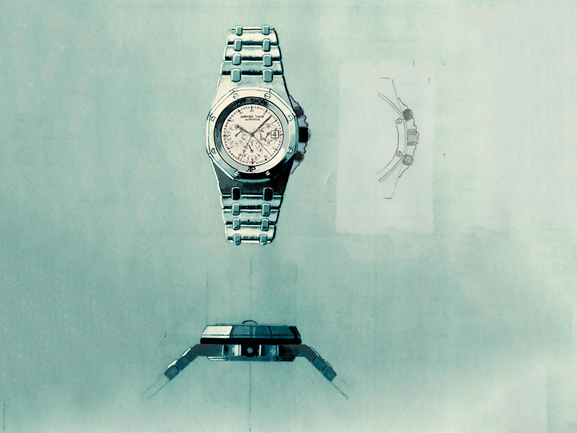Boceto de Royal Oak Offshore 1993.