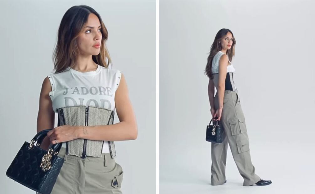 Eiza es parte del talento de la campaña Lucky Dior. Foto: Instagram @eizagonzalez