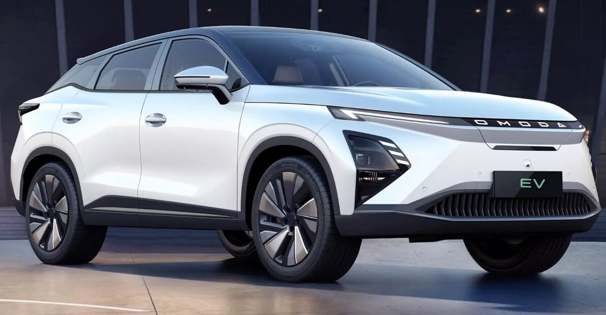 Es el primer auto eléctrico de Omoda.