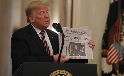 Trump organiza “celebración” en la Casa Blanca tras fin de juicio político