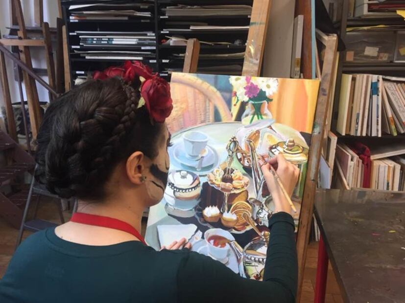 La artista mexicana Mariana García Tinoco