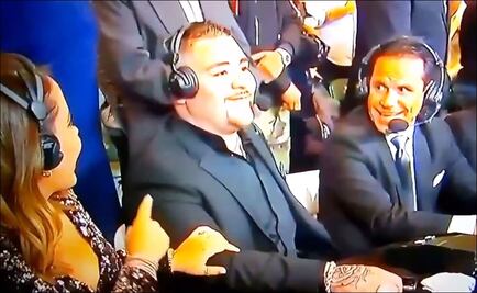 Andy Ruiz confunde a Televisa con Telemundo en transmisión de TUDN