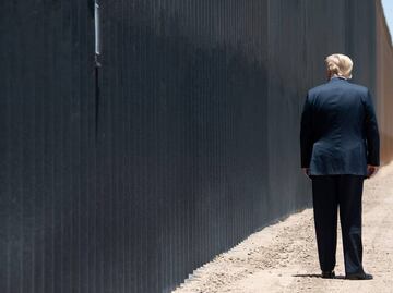 Trump aplaude fallo que prohíbe a Biden vender materiales del muro fronterizo; acusa que buscan detener su construcción