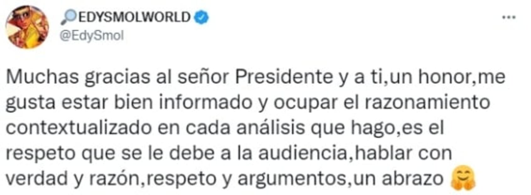 Otra vez AMLO reconoce en su mañanera el análisis de Edy Smol “El gurú de la moda”