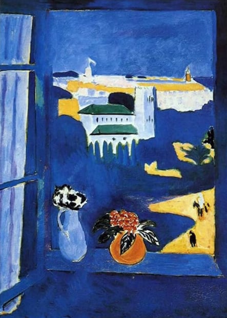 Ventana en Tánger, 1912. Henri Matisse