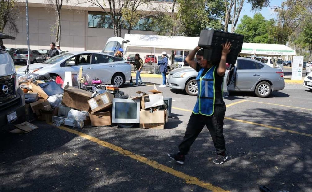 En el Reciclatrón se reciben aparatos eléctricos y electrónicos (21/05/2025). Foto: Archivo