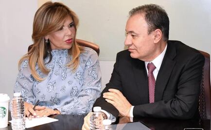 Claudia Pavlovich y Alfonso Durazo buscan estrategia de seguridad en Sonora 