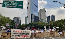 Bloqueos en Reforma e Insurgentes; autoridades recomiendan estas alternativas viales