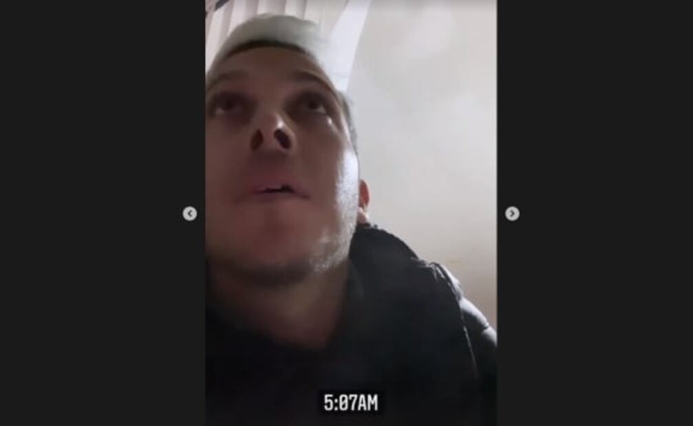 "Ya están atacando": Youtuber graba bombardeo