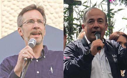 Calderón y Ackerman pelean en Twitter por registro de México Libre