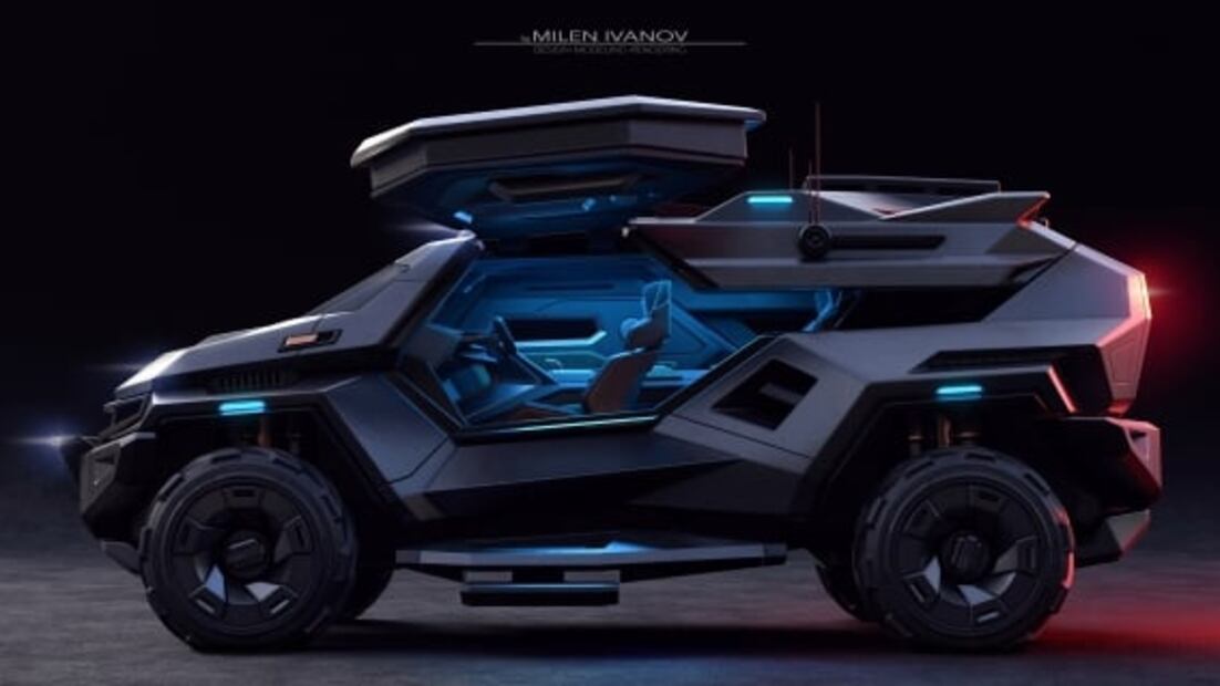 Armortruck, la camioneta perfecta para sobrevivir al apocalipsis