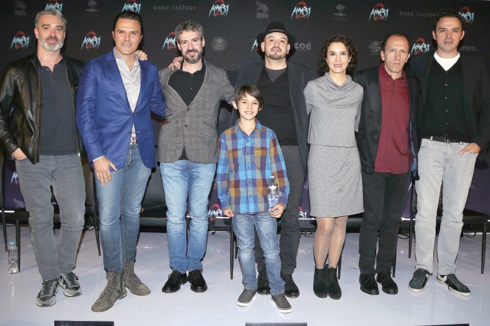 El elenco de la cinta, que estrenará este viernes, cuenta que pasó experiencias inexplicables en la locación (BERENICE FREGOSO. EL UNIVERSAL)