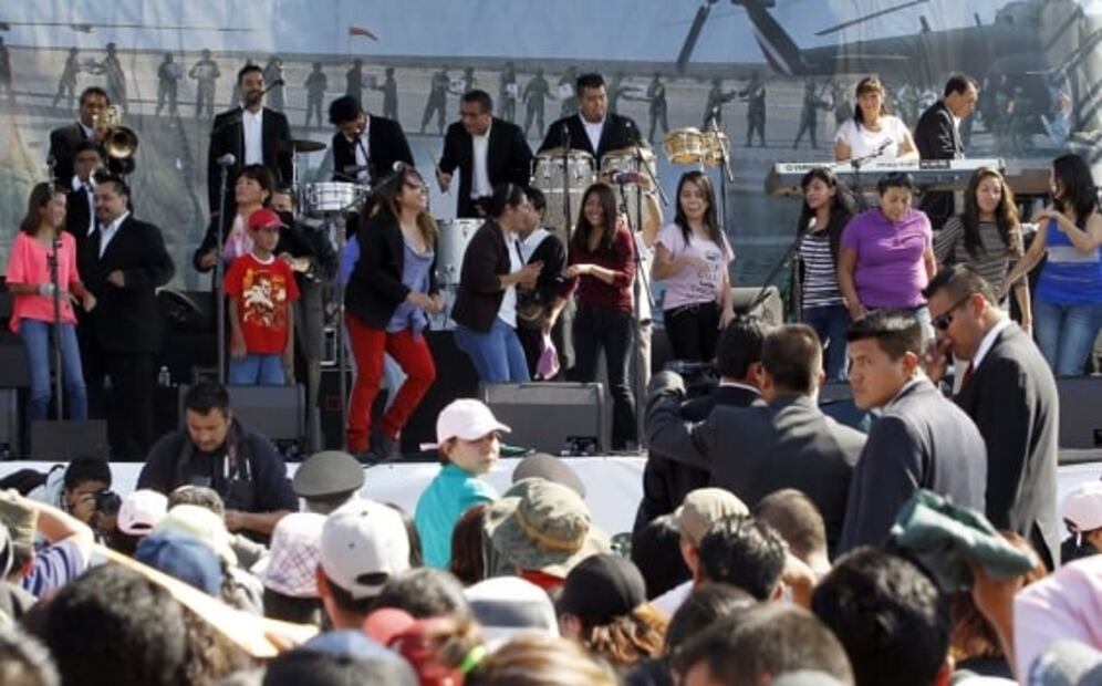 Cuando los Ángeles Azules tocaban en fiestas de XV años