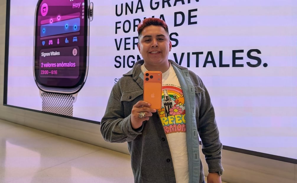 En México, la preventa del iPhone 17 inició el 12 de septiembre y la venta general, este viernes 19. | Foto: Alejandro Hernández