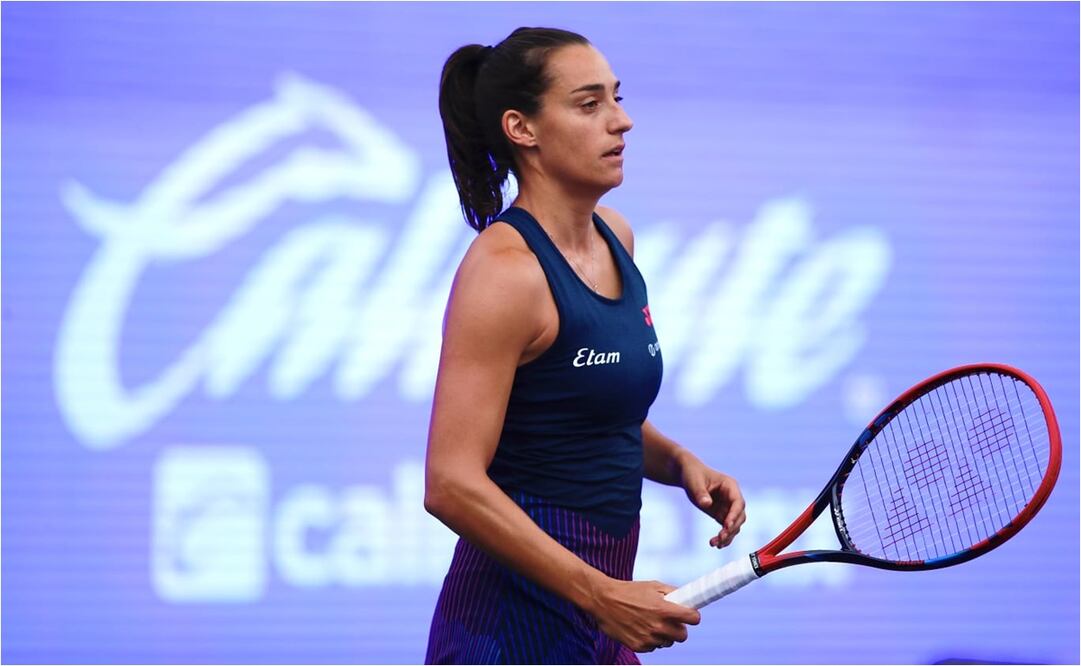 Caroline Garcia cumple y avanza a los Cuartos de Final del Guadalajara Open AKRON. FOTO: WTA