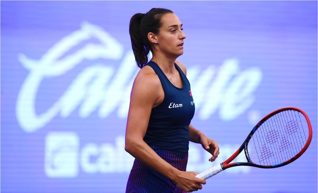 Caroline Garcia cumple y avanza a los Cuartos de Final del Guadalajara Open AKRON. FOTO: WTA