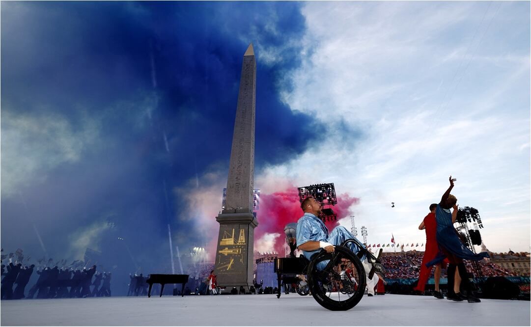 Así se celebró el inicio de los Juegos Paralímpicos de París 2024 - Foto: AP