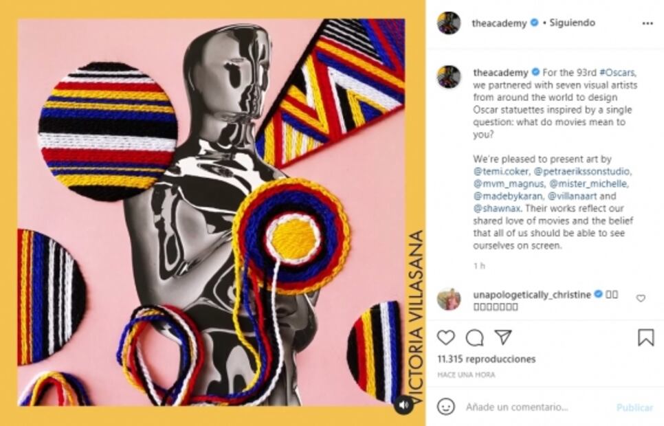 Mexicana le pone su toque artístico a los Oscar