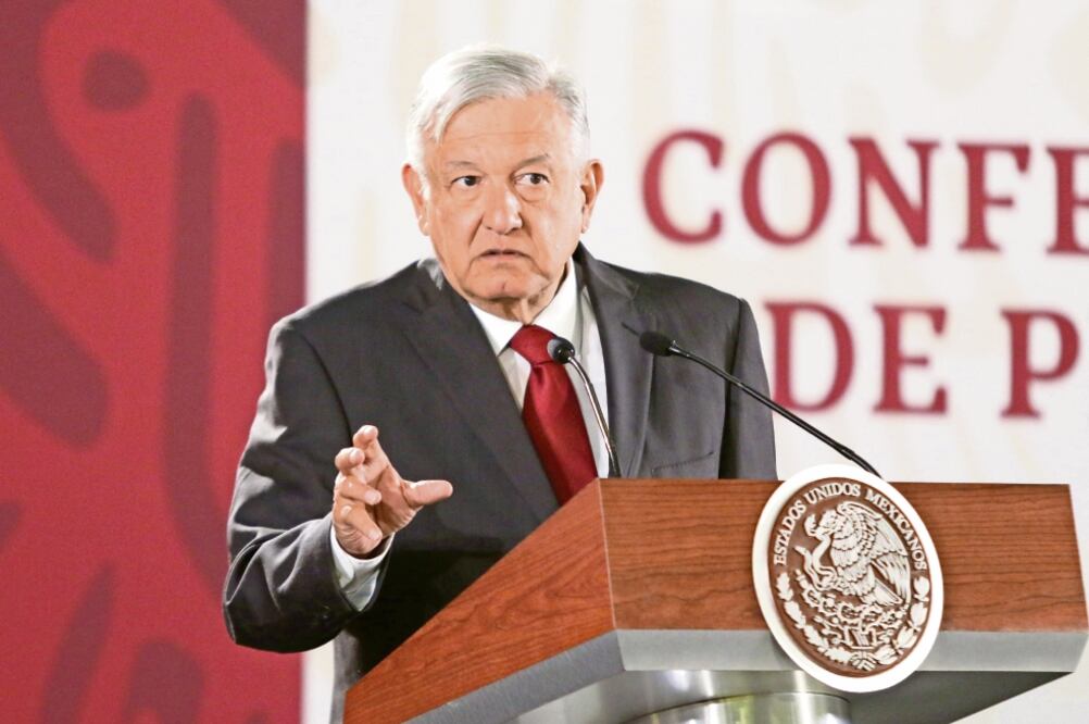 En conferencia de prensa, el presidente Andrés Manuel López Obrador señaló que es un abuso que con tanta pobreza y necesidades que hay en el país existan sueldos tan altos en el servicio público / CARLOS MEJÍA. ELUNIVERSAL