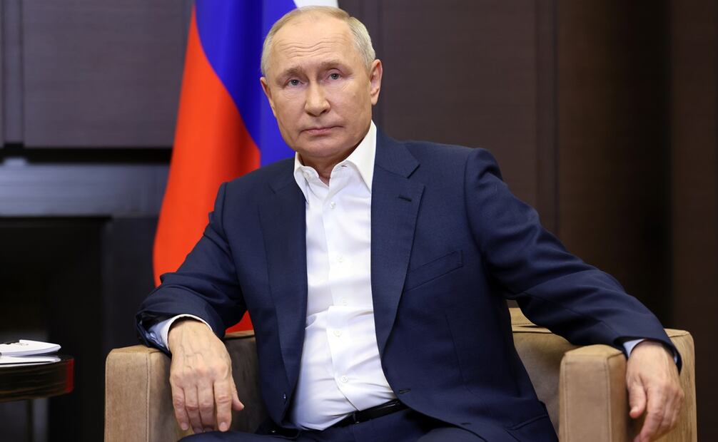 Vladimir Putin, presidente de Rusia, en Sochi, Rusia, el 15 de septiembre de 2023. Foto: EFE