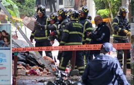 Colapsa techo en Hipódromo Condesa, una mujer resultó herida y su hijo murió