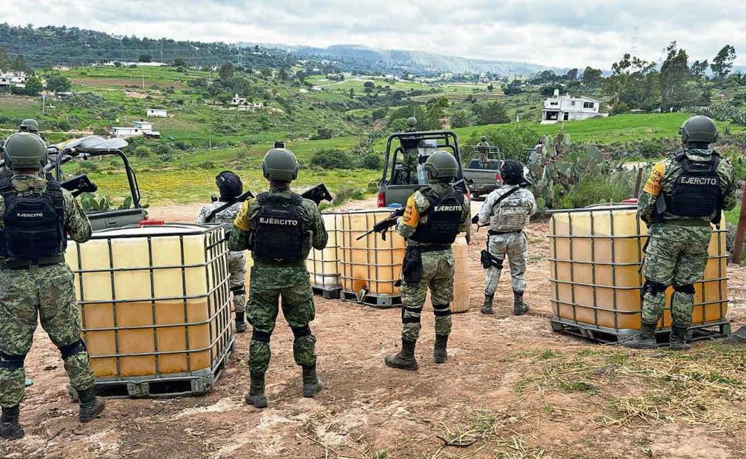 Huachicol. Foto: Archivo EL UNIVERSAL