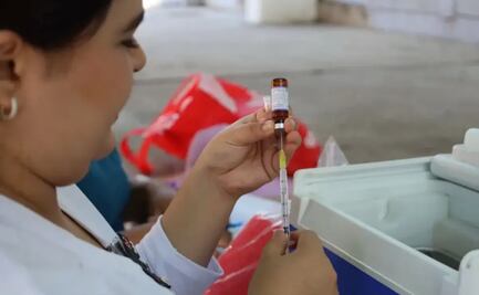 Sector Salud ha aplicado 52 mil vacunas en estados afectados por lluvias e inundaciones; busca evitar enfermedades contagiosas