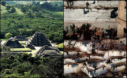 Pérdida total: Incendian murales de zona arqueológica de El Tajín