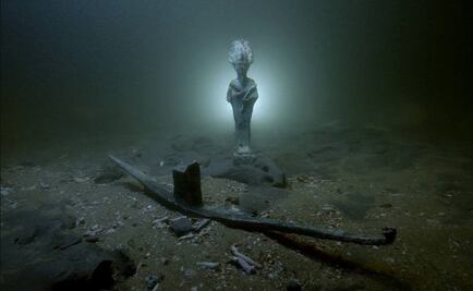 Recuperan en Egipto tesoros de naufragios romanos