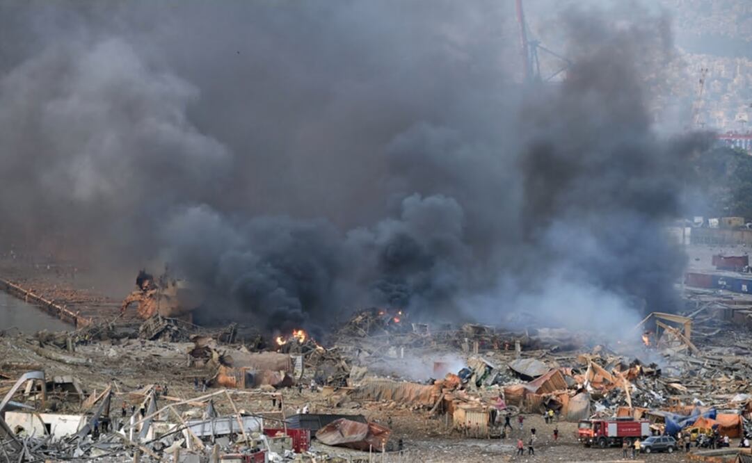 More than 70 people were killed and more than 3,000 injured, with bodies buried in the rubble - Photo:EFE