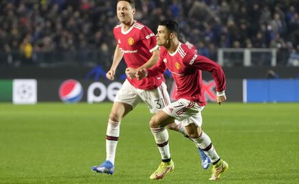 Cristiano Ronaldo salva al Manchester United ante el Atalanta en la Champions League