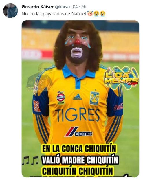 Memes de la eliminación de Tigres